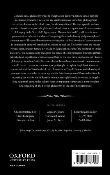Produktbild: Common Sense in the Scottish Enlightenment