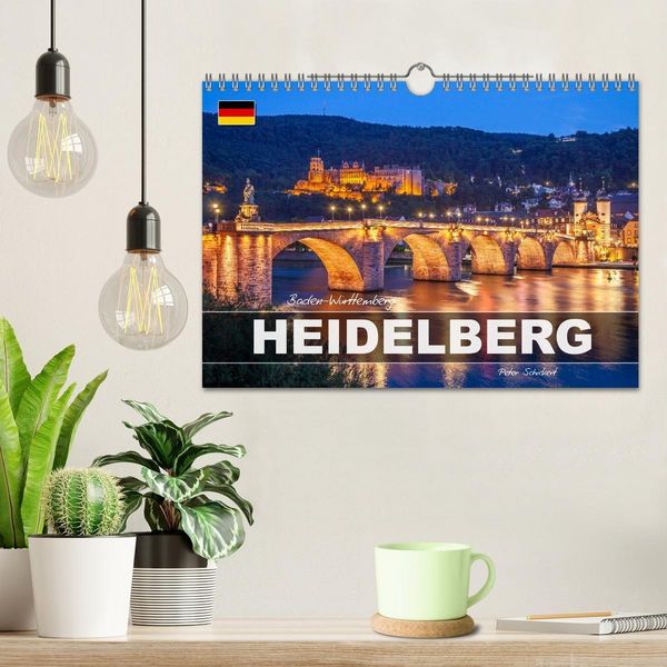 Produktbild: Baden-W&uuml;rttemberg - Heidelberg (Wandkalender 2027 DIN A4 quer), CALVENDO Monatskalender