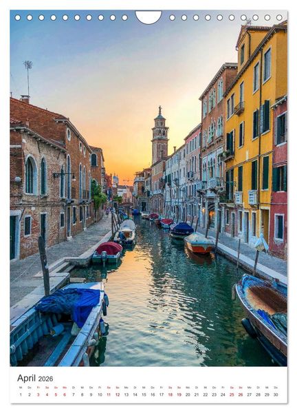 Produktbild: Italien - Wundervolle Ansichten (Wandkalender 2026 DIN A4 hoch), CALVENDO Monatskalender