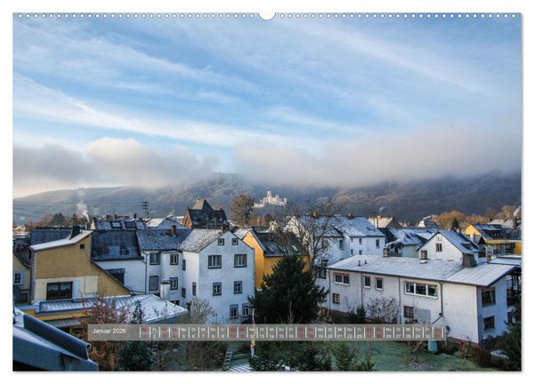 Produktbild: Lahnstein, wo die Lahn in den Rhein flie&szlig;t (hochwertiger Premium Wandkalender 2026 DIN A2 quer), Kunstdruck in Hochglanz
