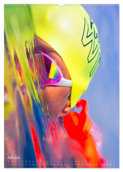 Produktbild: SWIMPOPLOVE (hochwertiger Premium Wandkalender 2026 DIN A2 hoch), Kunstdruck in Hochglanz