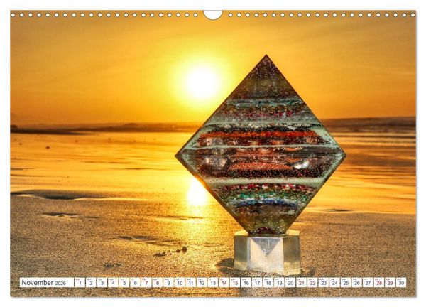 Produktbild: Orgonites - Power and joie de vivre for mind and body (Wall Calendar 2026 DIN A3 landscape), CALVENDO 12 Month Wall Calendar