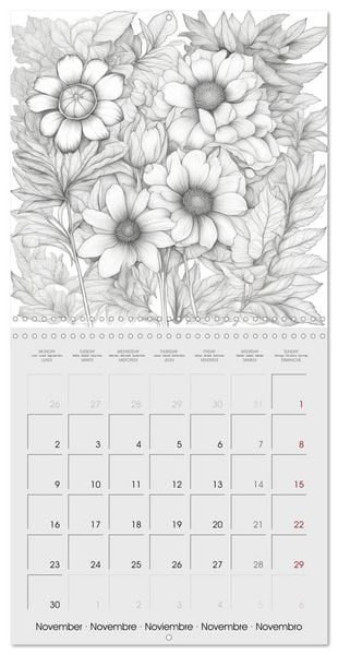 Produktbild: Le monde v&eacute;g&eacute;tal (Calendrier mural carr&eacute; 2026 30x30 cm) Calendrier double avec une page pour vos prises de notes