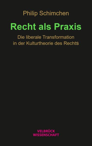 Produktbild: Recht als Praxis