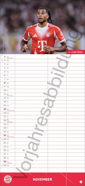 Produktbild: FC Bayern M&uuml;nchen Fanplaner 2027