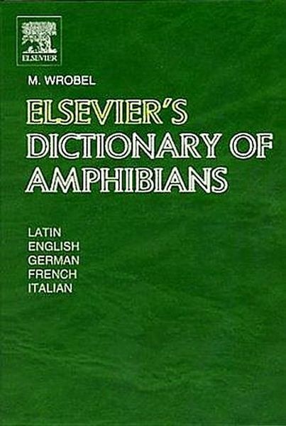 Produktbild: Elsevier's Dictionary of Amphibians