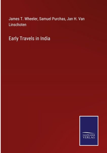 Produktbild: Early Travels in India
