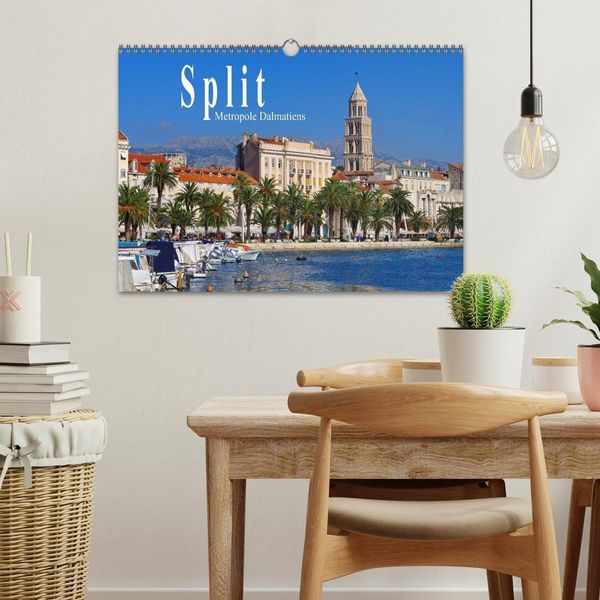 Produktbild: Split Metropole Dalmatiens (Wandkalender 2026 DIN A3 quer), CALVENDO Monatskalender