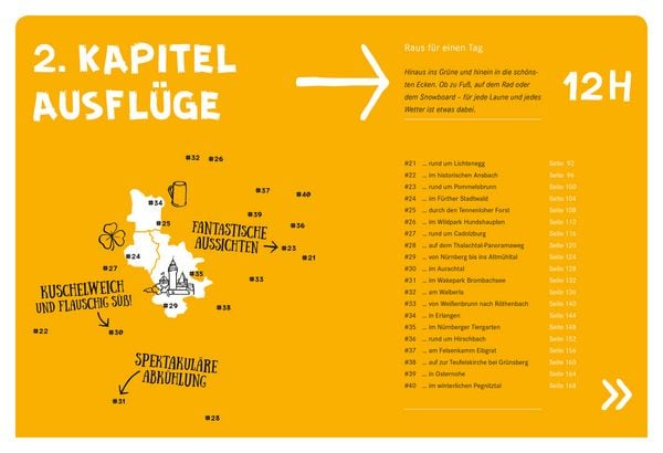 Produktbild: 52 kleine & gro&szlig;e Eskapaden N&uuml;rnberg, F&uuml;rth und Erlangen