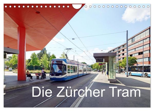 Produktbild: Die Z&uuml;rcher Tram (Wandkalender 2026 DIN A4 quer), CALVENDO Monatskalender