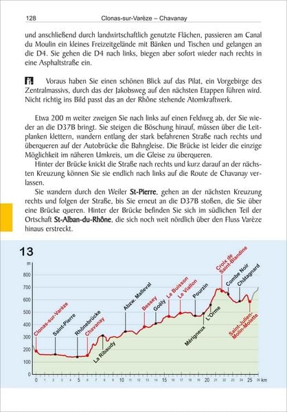 Produktbild: Frankreich: Jakobsweg Via Gebennensis von Genf nach Le Puy-en-Velay