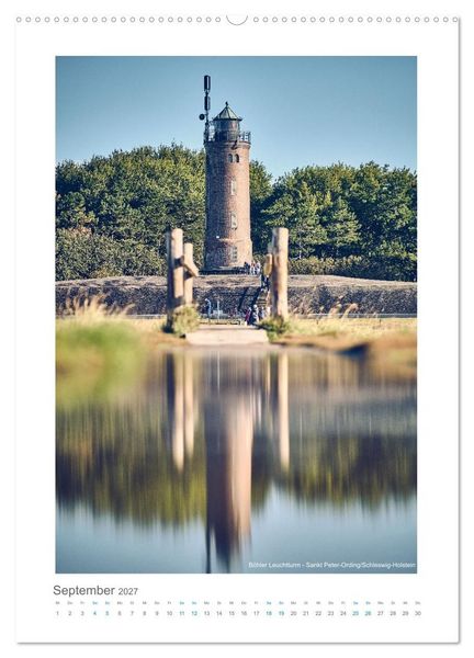 Produktbild: Leuchtt&uuml;rme an der Nordseek&uuml;ste (hochwertiger Premium Wandkalender 2027 DIN A2 hoch), Kunstdruck in Hochglanz