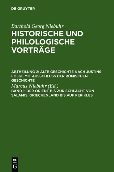 Produktbild: Der Orient bis zur Schlacht von Salamis. Griechenland bis auf Perikles