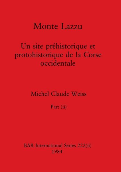 Produktbild: Monte Lazzu, Part ii