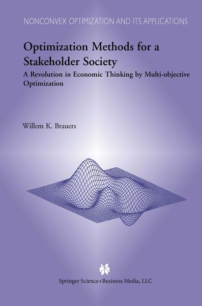 Produktbild: Optimization Methods for a Stakeholder Society