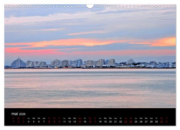 Produktbild: La Grande-Motte (Calendrier mural 2026 DIN A3 vertical), CALVENDO calendrier mensuel
