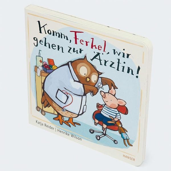 Produktbild: Komm, Ferkel, wir gehen zur Ärztin!