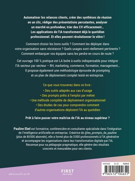 Produktbild: Mettez de l'IA dans votre travail ! : le guide pour passer &agrave; l'action
