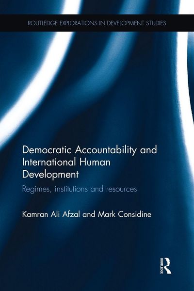 Produktbild: Democratic Accountability and International Human Development