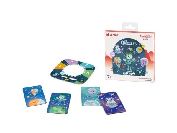 Produktbild: Tonies - Die Quizzles: Bunte Tierwelt (Tonieplay Game S)