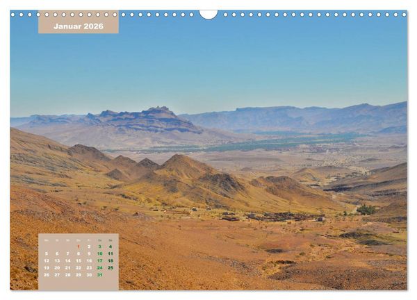 Produktbild: Erlebe mit mir das traumhafte Marokko (Wandkalender 2026 DIN A3 quer), CALVENDO Monatskalender