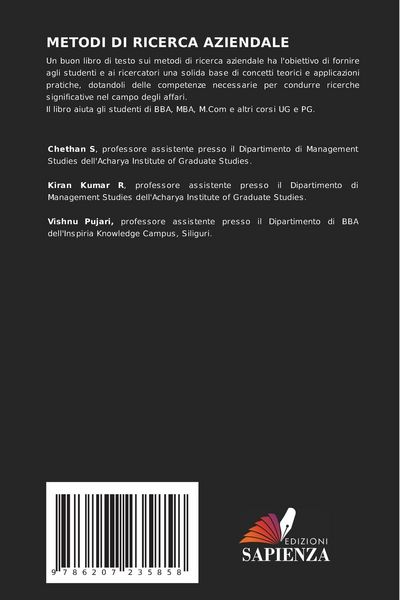 Produktbild: Metodi Di Ricerca Aziendale