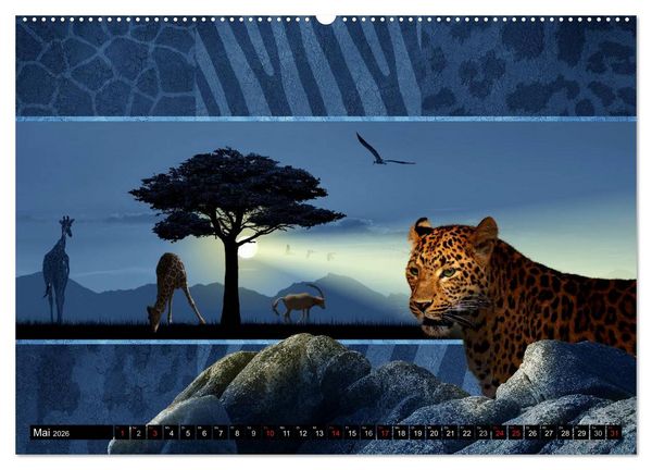 Produktbild: Mystische Vollmondn&auml;chte (hochwertiger Premium Wandkalender 2026 DIN A2 quer), Kunstdruck in Hochglanz