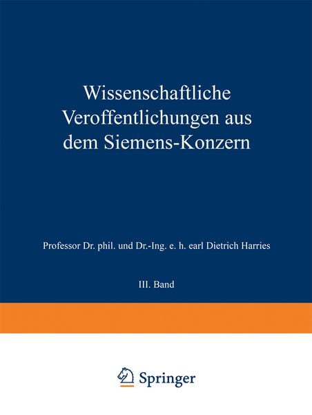 Produktbild: Wissenschaftliche Ver&ouml;ffentlichungen aus dem Siemens-Konzern