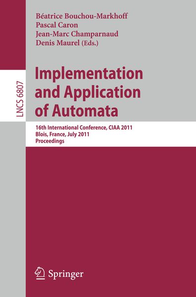 Produktbild: Implementation and Application of Automata