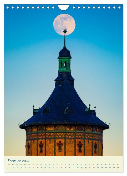 Produktbild: Halle/Saale - Meine Stadt im Licht (Wandkalender 2026 DIN A4 hoch), CALVENDO Monatskalender