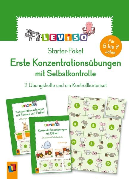Starter-Paket - Erste Konzentrationsübungen mit Selbstkontrolle, Set von Michael Junga, Verlag an der Ruhr, 9783834661982