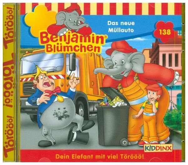 Benjamin Blümchen 138. Das neue Müllauto/CD