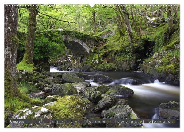 Produktbild: Naturwunder Wales (Wandkalender 2026 DIN A2 quer), CALVENDO Monatskalender