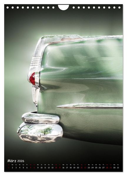 Produktbild: Amerikanische Autos 1950er bis 1980er Favoriten (Wandkalender 2026 DIN A4 hoch), CALVENDO Monatskalender