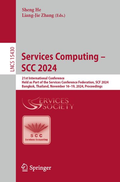 Produktbild: Services Computing &ndash; SCC 2024