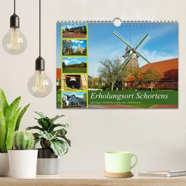 Produktbild: Erholungsort Schortens (Wandkalender 2026 DIN A4 quer), CALVENDO Monatskalender