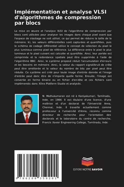 Produktbild: Impl&eacute;mentation et analyse VLSI d'algorithmes de compression par blocs