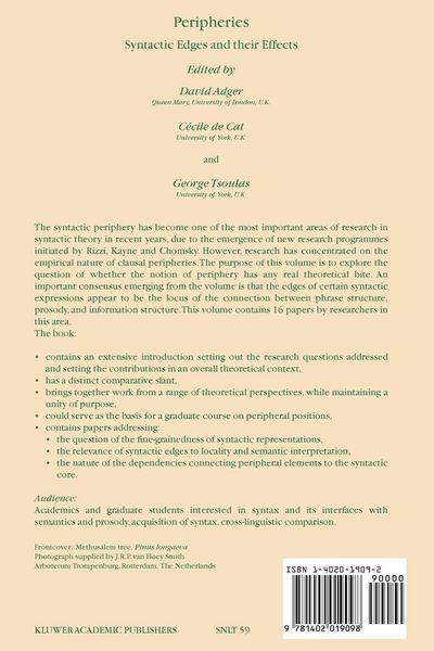 Produktbild: Peripheries