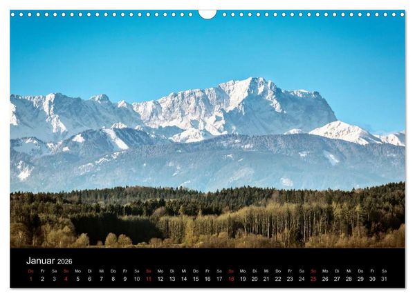 Produktbild: Unser Bayern (Wandkalender 2026 DIN A3 quer), CALVENDO Monatskalender