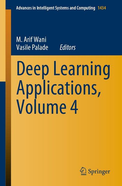 Produktbild: Deep Learning Applications, Volume 4