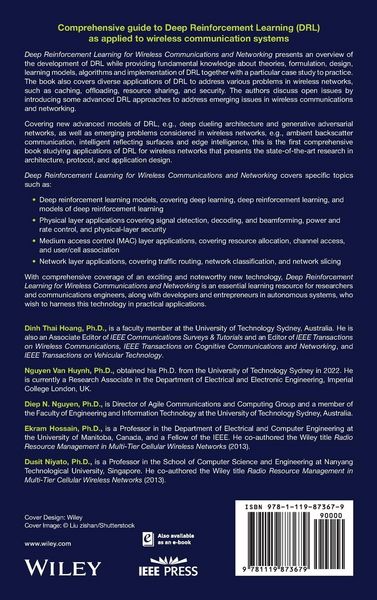 Produktbild: Deep Reinforcement Learning for Wireless Communications and Networking