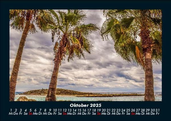 Produktbild: Palmentraum 2025 Fotokalender DIN A5