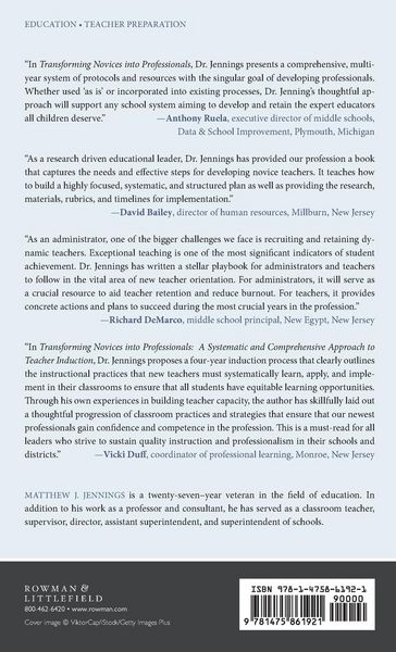 Produktbild: Transforming Novices into Professionals