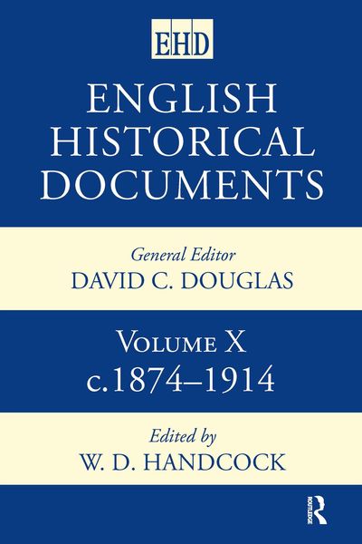 Produktbild: English Historical Documents