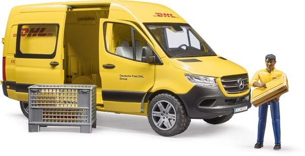 Produktbild: bruder 02671 MB Sprinter DHL mit Fahrer und Zubeh&ouml;r