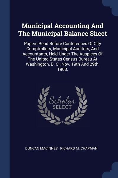 Produktbild: Municipal Accounting And The Municipal Balance Sheet