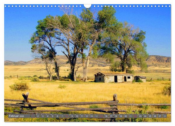 Produktbild: Wyoming &bull; Impressionen (Wandkalender 2026 DIN A3 quer), CALVENDO Monatskalender