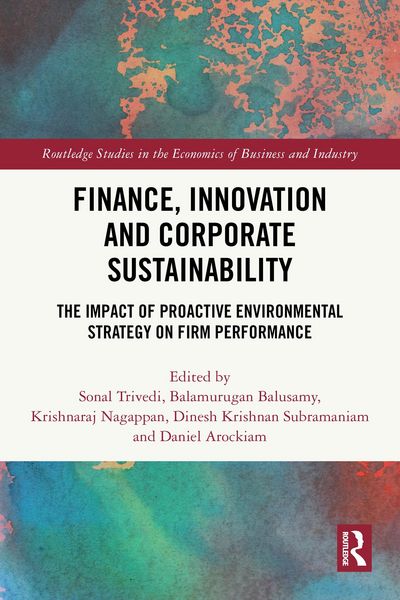 Produktbild: Finance, Innovation and Corporate Sustainability