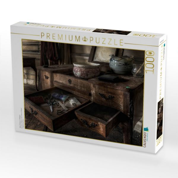 Produktbild: CALVENDO Puzzle Altes Chateau in Belgien | 1000 Teile Lege-Gr&ouml;&szlig;e 64x48cm Foto-Puzzle f&uuml;r gl&uuml;ckliche Stunden