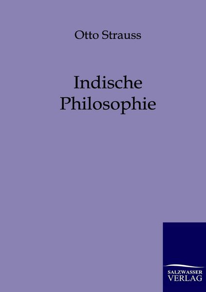 Produktbild: Indische Philosophie
